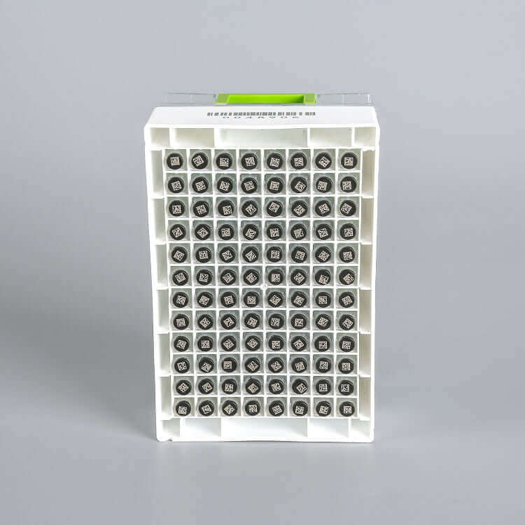 2ml SBS 48-well Cryogenic Vials,3 codes, External Thread