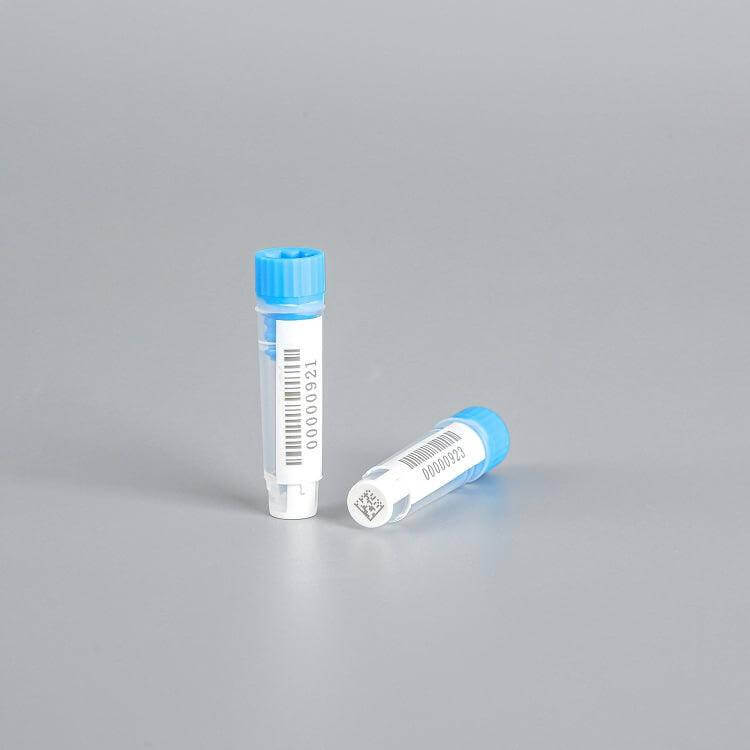 0.75ml Cryogenic Vials Internal thread & 3 Codes (96-well)