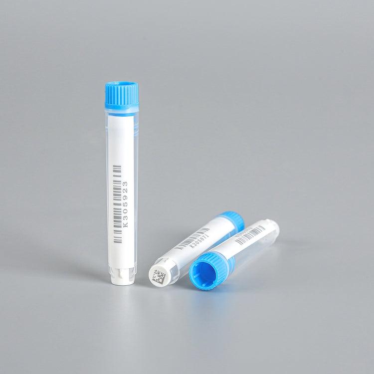 1.4ml SBS Format (96-well) Cryogenic Vials, Matrix Cap, 3 codes, Internal thread/Rack - Smtrabio