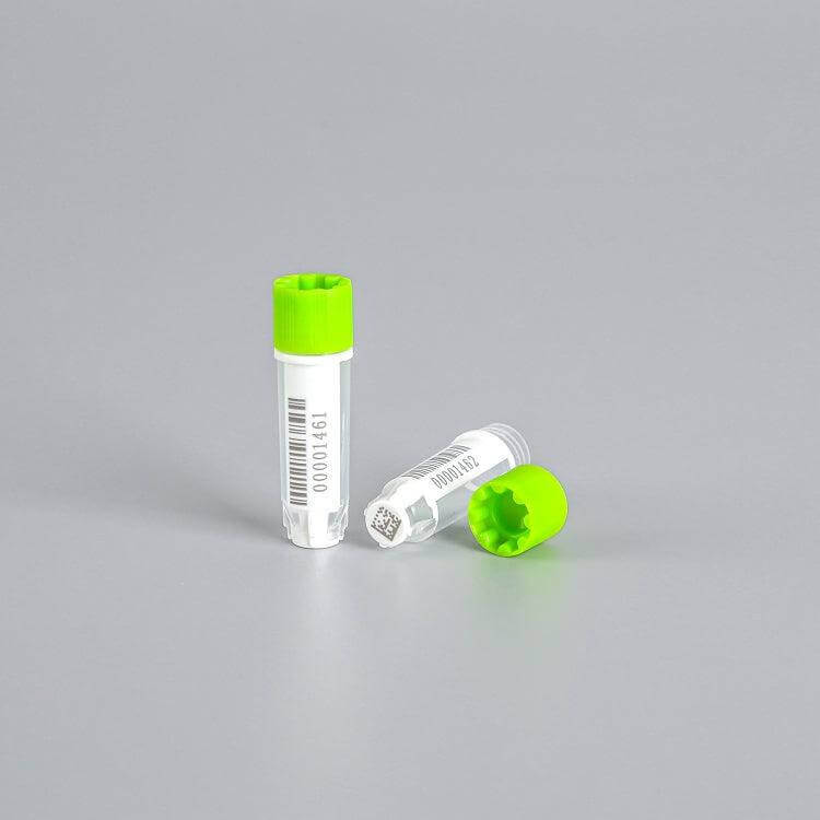0.75ml SBS Format (96-well) Cryogenic Vials,3 codes, External Thread, F type cap/Rack - Smtrabio
