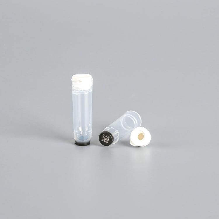 0.75ml SBS Format (96-well) Cryogenic Vials, TPE Cap, Single code, Internal thread/Rack - Smtrabio