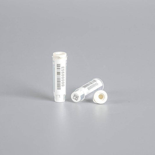 0.75ml SBS Format (96-well) Cryogenic Vials, TPE Cap, 3 codes, Internal thread/Rack - Smtrabio