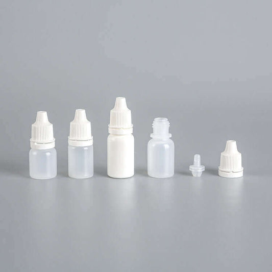 Dropper Bottle With Safety Cap/Case－Various Sizes & Colors