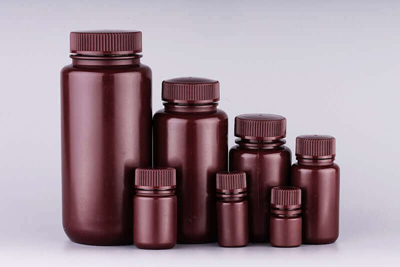 PP Brown Wide Mouth Reagent Bottle Case - Smtrabio